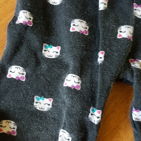 Cute kitty leggings! - Picture 2 of 3